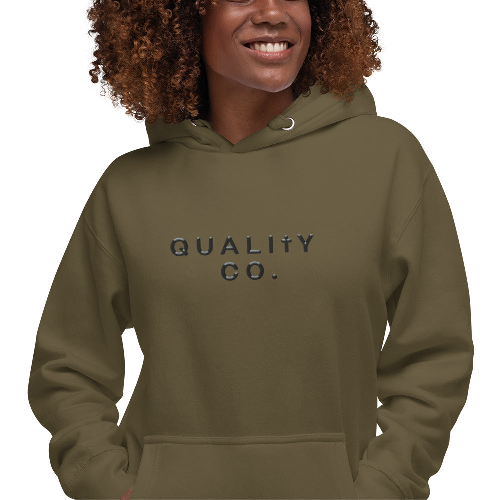 Quality Co. Logo Unisex Hoodie